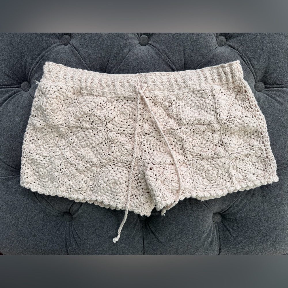 Lucky Brand Festival Crochet Women Shorts
